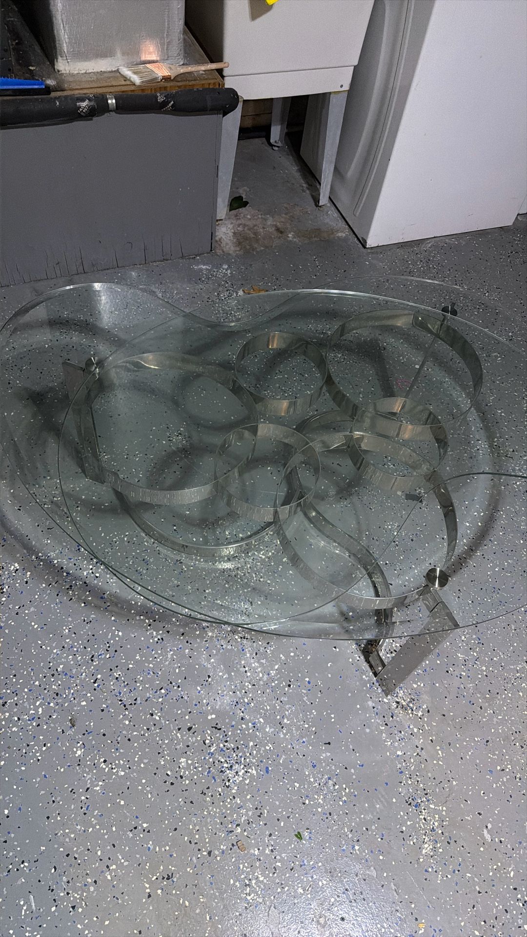 Living Room Glass Table