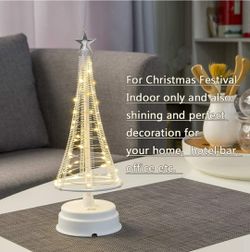 Mini Christmas Tree, Decorative Lights for Home/Decoration/Party/Wedding, 10Inch 40LED USB or Battery Powered