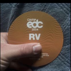 EDC RV CAMP PASS
