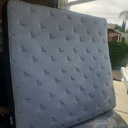 Euro King Mattress. Slightly Used