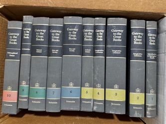 Complete 10-Volume “Gateway to the Great Books” Set — Encyclopedia Britannica