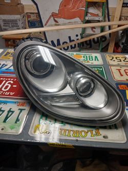 09-12 Porsche Boxster Cayman Right Passenger Side Xenon Headlight Original