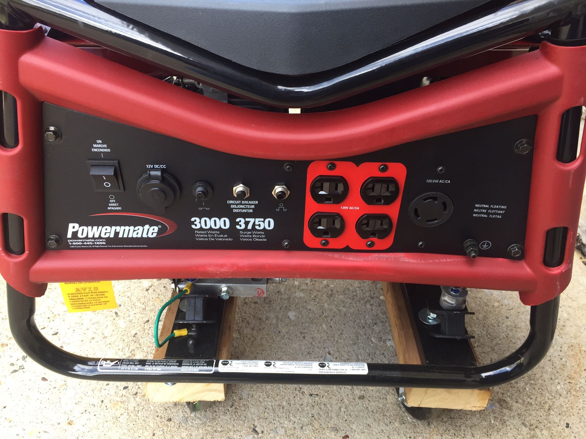 Coleman Powermate 3000 Watt Generator for Sale in Schaumburg, IL
