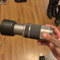 Sony E 55-210mm F4.5-6.3 OSS.    7artisans 60mm f/2.8 Macro 