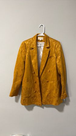 Sézane Agnes Jacket Ochre – Size 36 / US 4