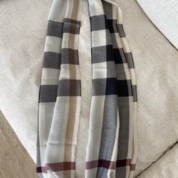 Burberry Lightweight Silk Scarf