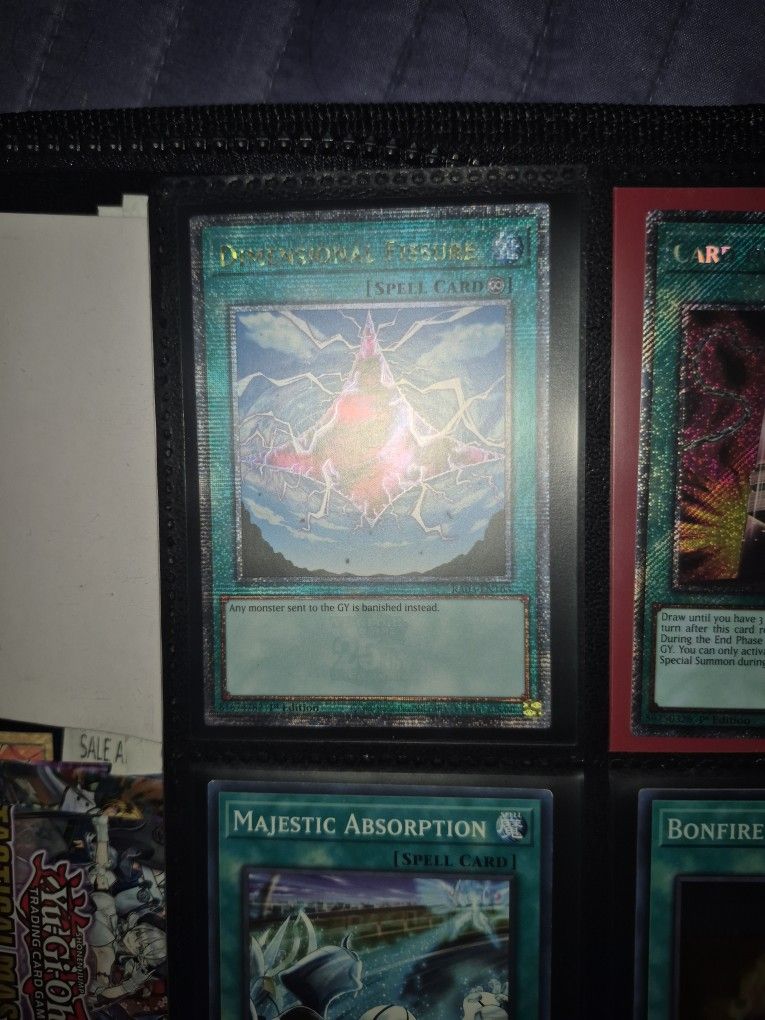 Yu-Gi-Oh- DIMENSIONAL FISSURE Spell Card