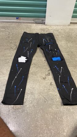 Black Twill Jeans