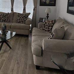 Sofa and Loveseat 