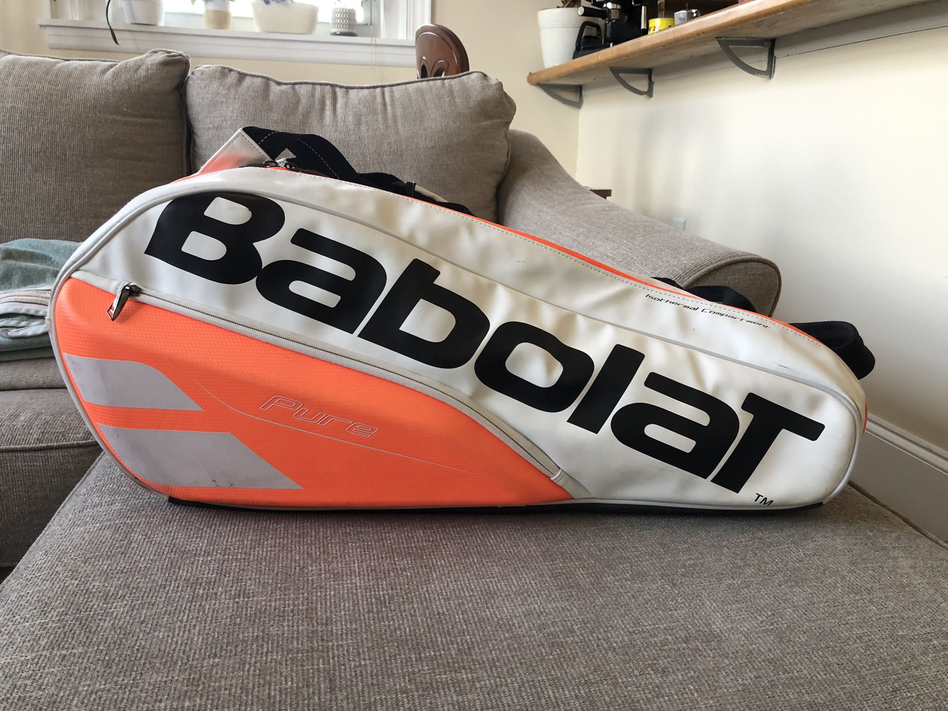 Babolat Pure Drive 6 Racket Tennis Bag (with Insulated Pocket)