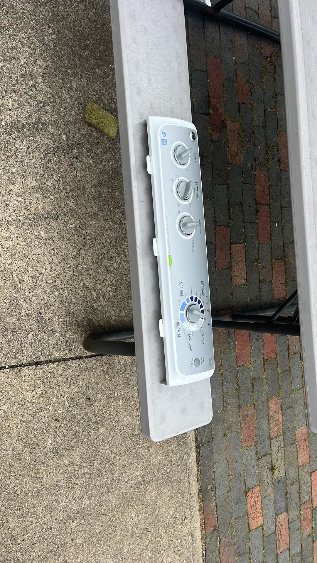 GE Washer Control Panel