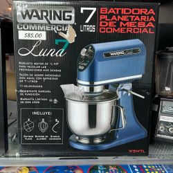 Warning Commercial Mixer 