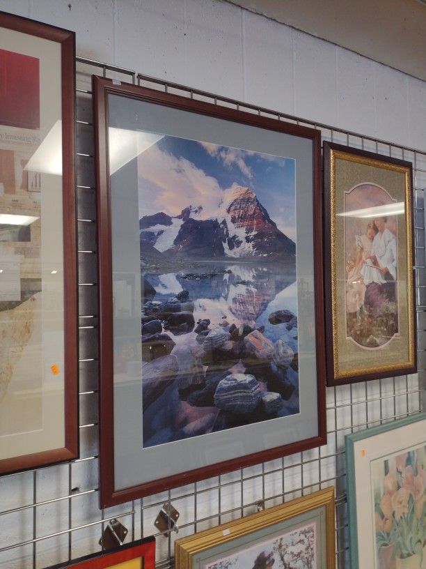 Mountain And Lake Wall Art