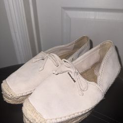 Coach Espadrille Nude Flats 