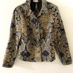 J. Marco Floral Blazer Jacket