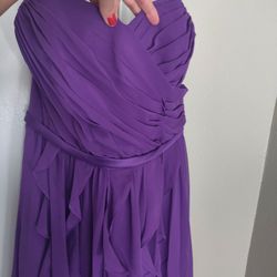 Homecoming Dress Purple - Size 8 Alfred Angelo