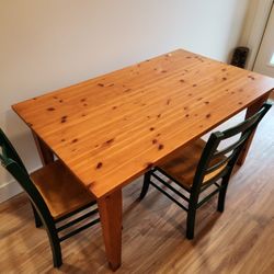 Finished Wood Table