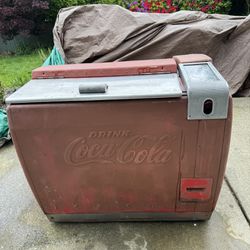 Vintage Coca Cola WE-6 Westinghouse Water Bath Cooler