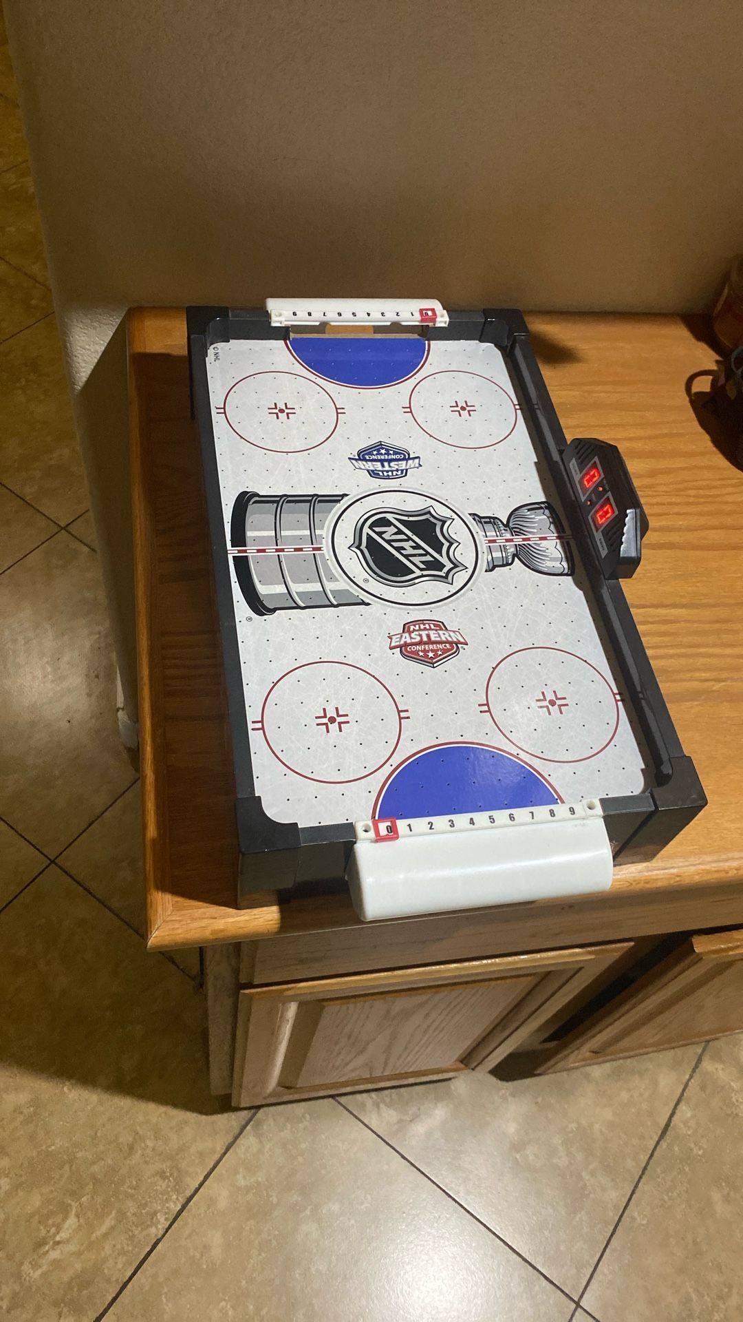 Mini Air Hockey Table