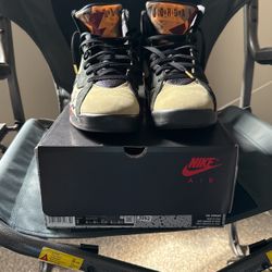 Men’s Size 9 Air Jordan 7 Retro SE Black/Olive