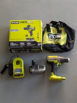 RYOBI ONE+ HP 18V Brushless Hammer Drill Kit – Open Box / Like New