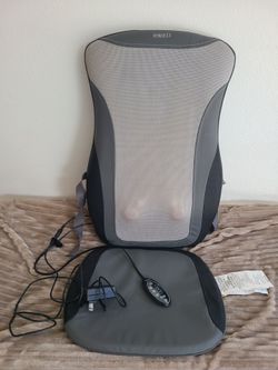 Homedics Back Massager, grey, attaches to your chair