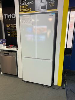 Samsung white French door refrigerator