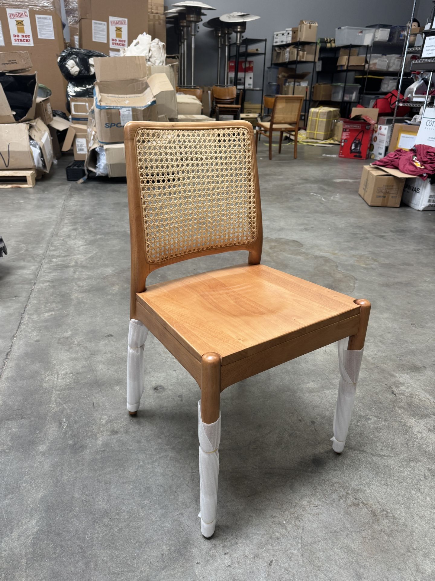 Wooden Rattan Chair
