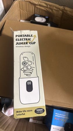 Portable Electric Juicer Cup 500ml