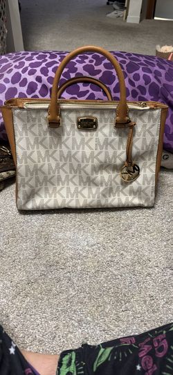 Michael Kors White/Brown