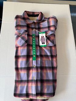 Costco sage xl flannel jacket