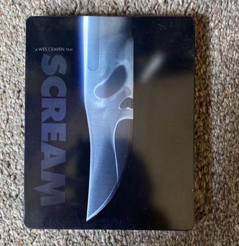 Scream 1996 Movie Steelbook 4k Ultra HD Physical