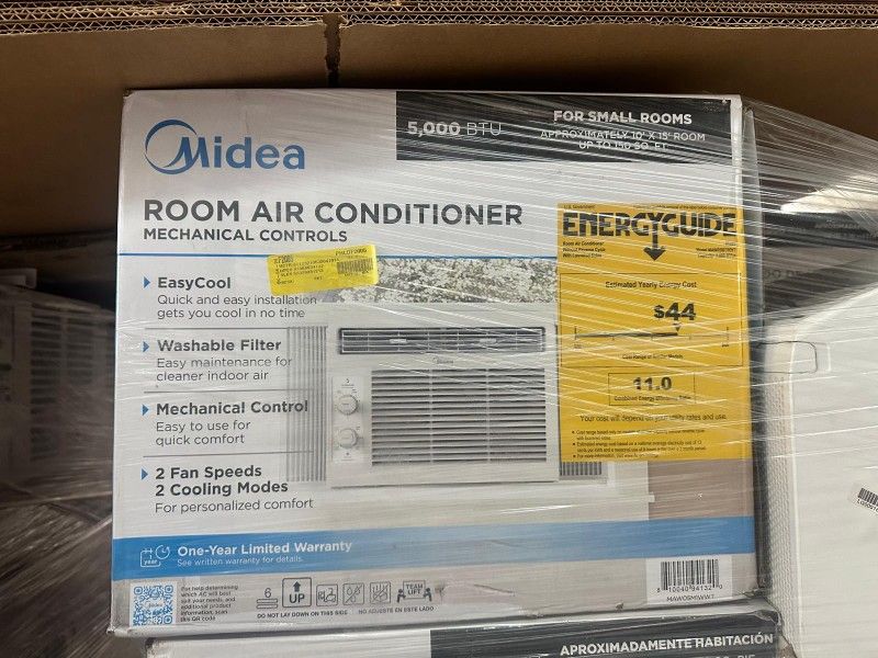 A/C Air Conditioner Unit Aire Acondicionado De Ventana Window