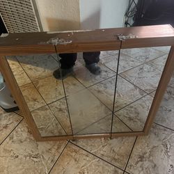 Bathroom Mirror & Cabinet