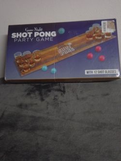 Game Night Shot Pong Party Game