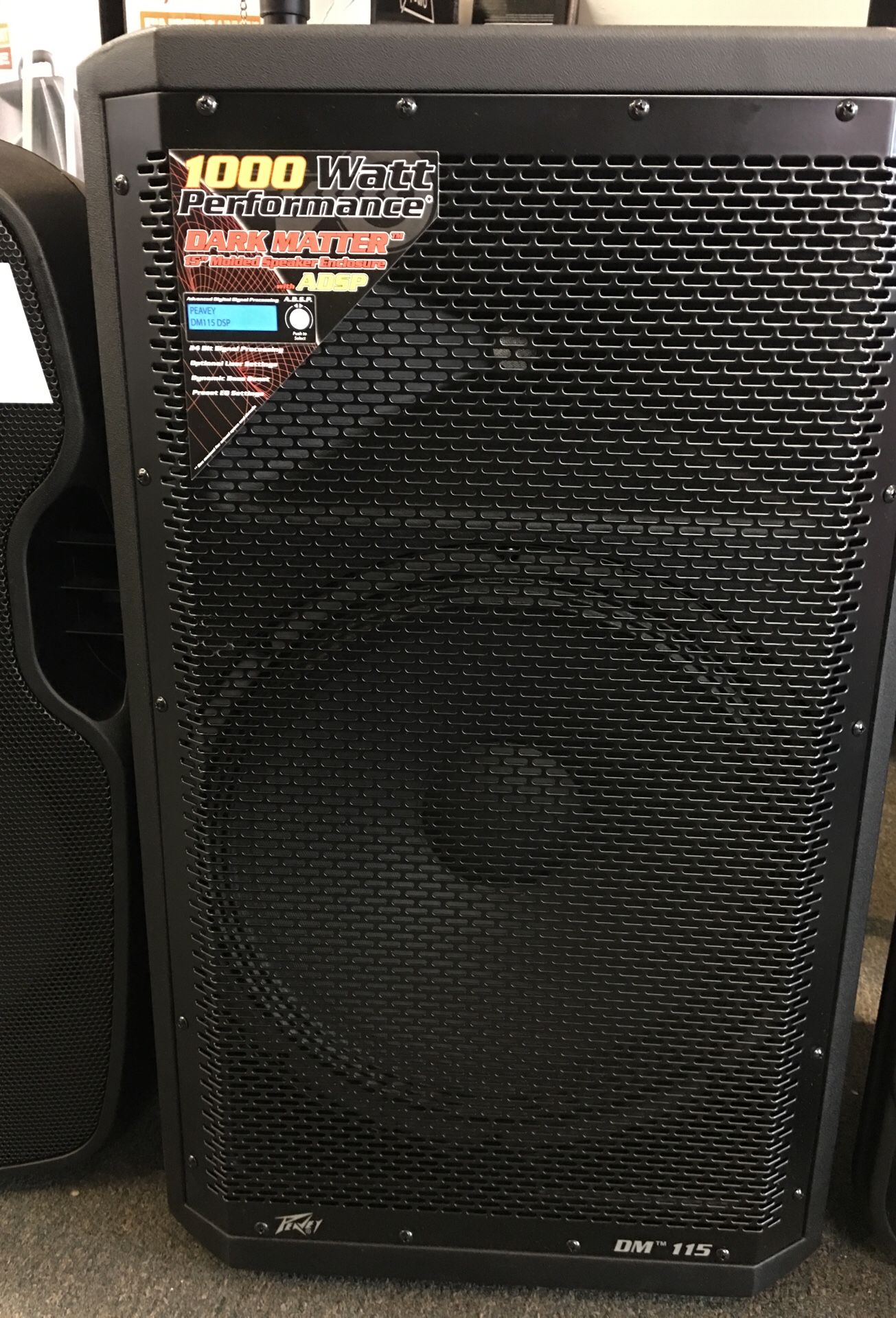 Peavey Dm 115. 15”. 1000 w active powered Pa speaker + digital DSP