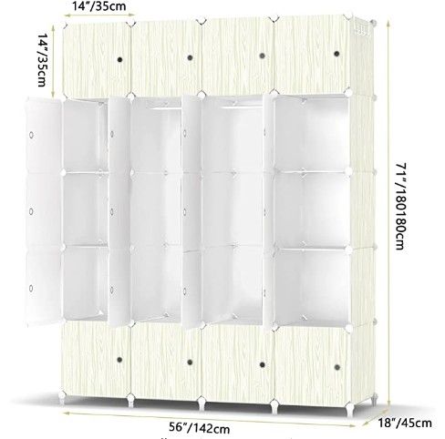 Closet Cube Organizer Shelves Cabinet 