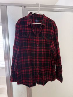 3XL Mens Long Sleeve Button Up