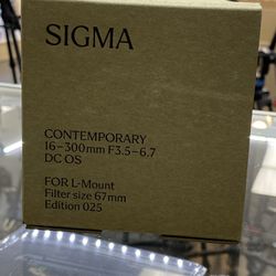 Sigma 16-300mm F3.5-6-7 DC OS