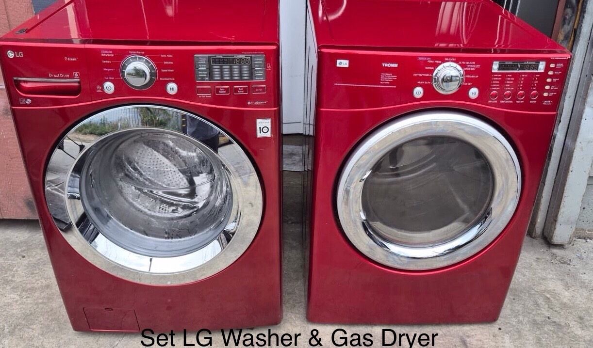 LG Washer and Gas Dryer