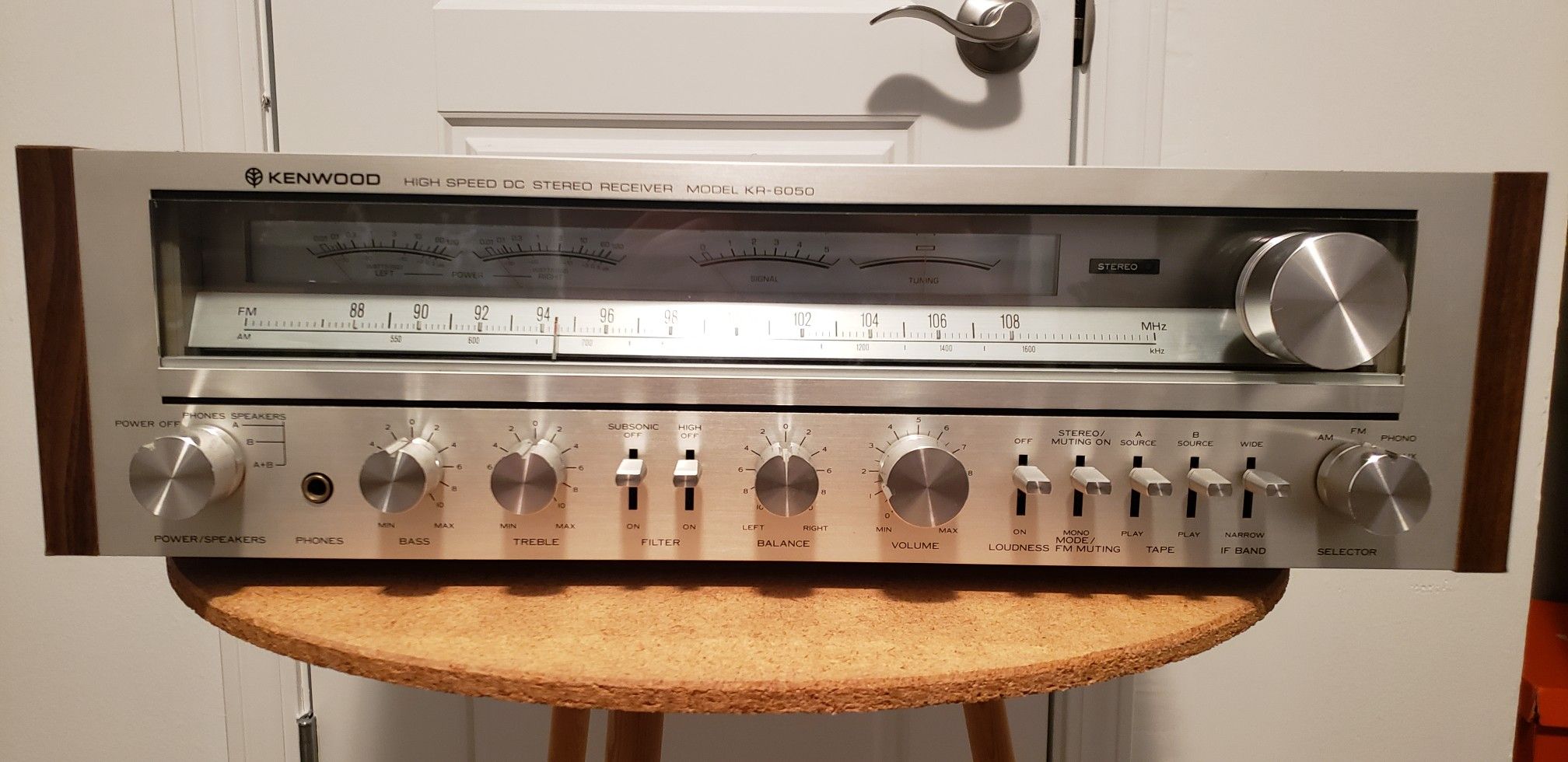 Kenwood KR6050 AM/FM Stereo Receiver Amplifier for Sale in Birmingham