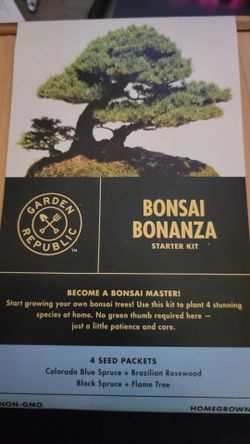 Bonsai Tree Starter Kit