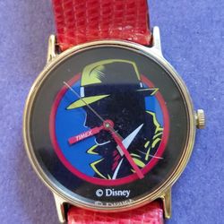 Dick Tracy Wristwatch Timex 90's Film Red Band
