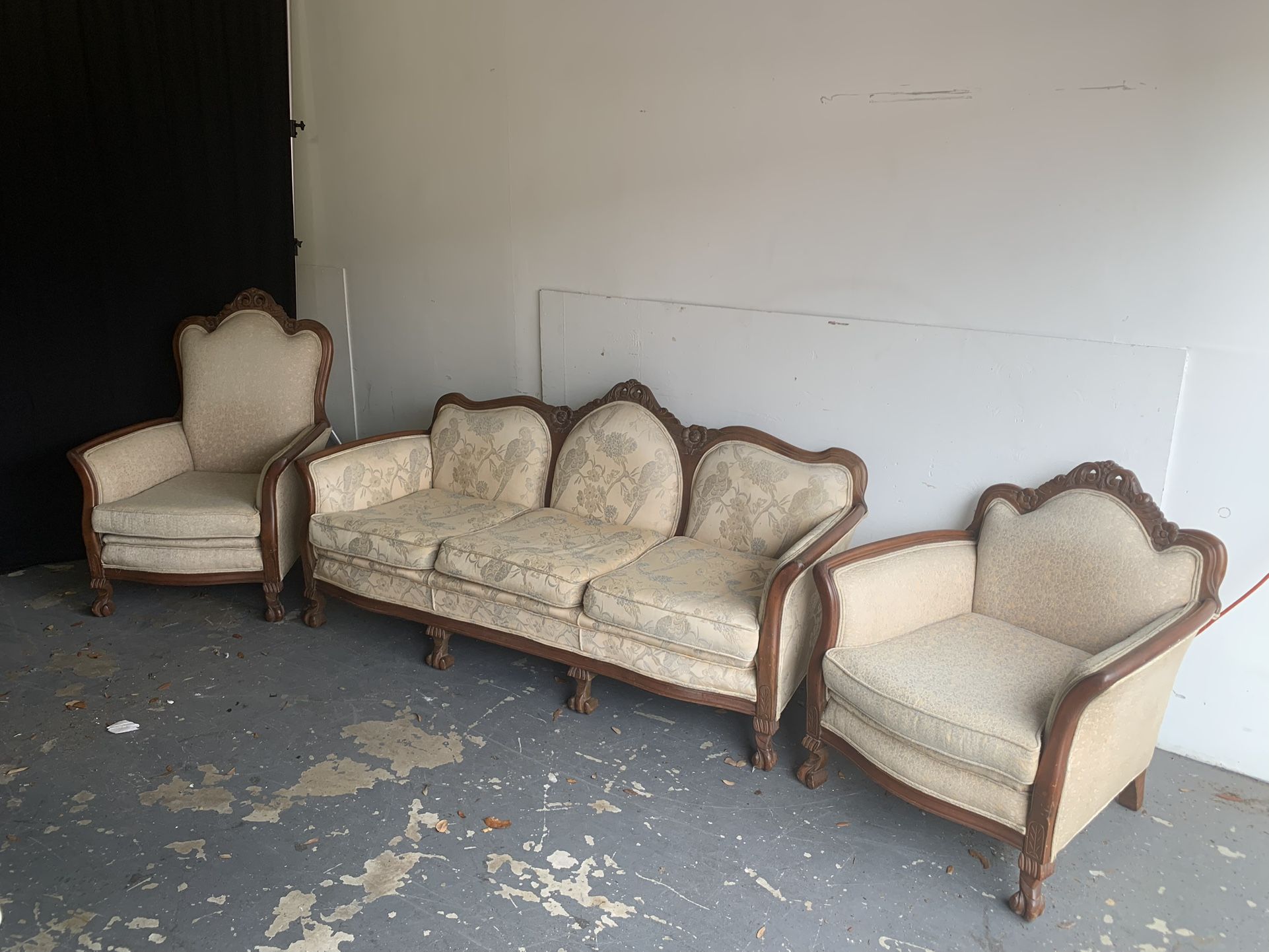 Antique Sofa And Chairs