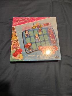 Hasbro Gaming Guess Who? Disney Princess Edition Kids Board Game, Fun Game for Families and Kids Ages 5 and Up, Preschool Games (Amazon Exclusive)