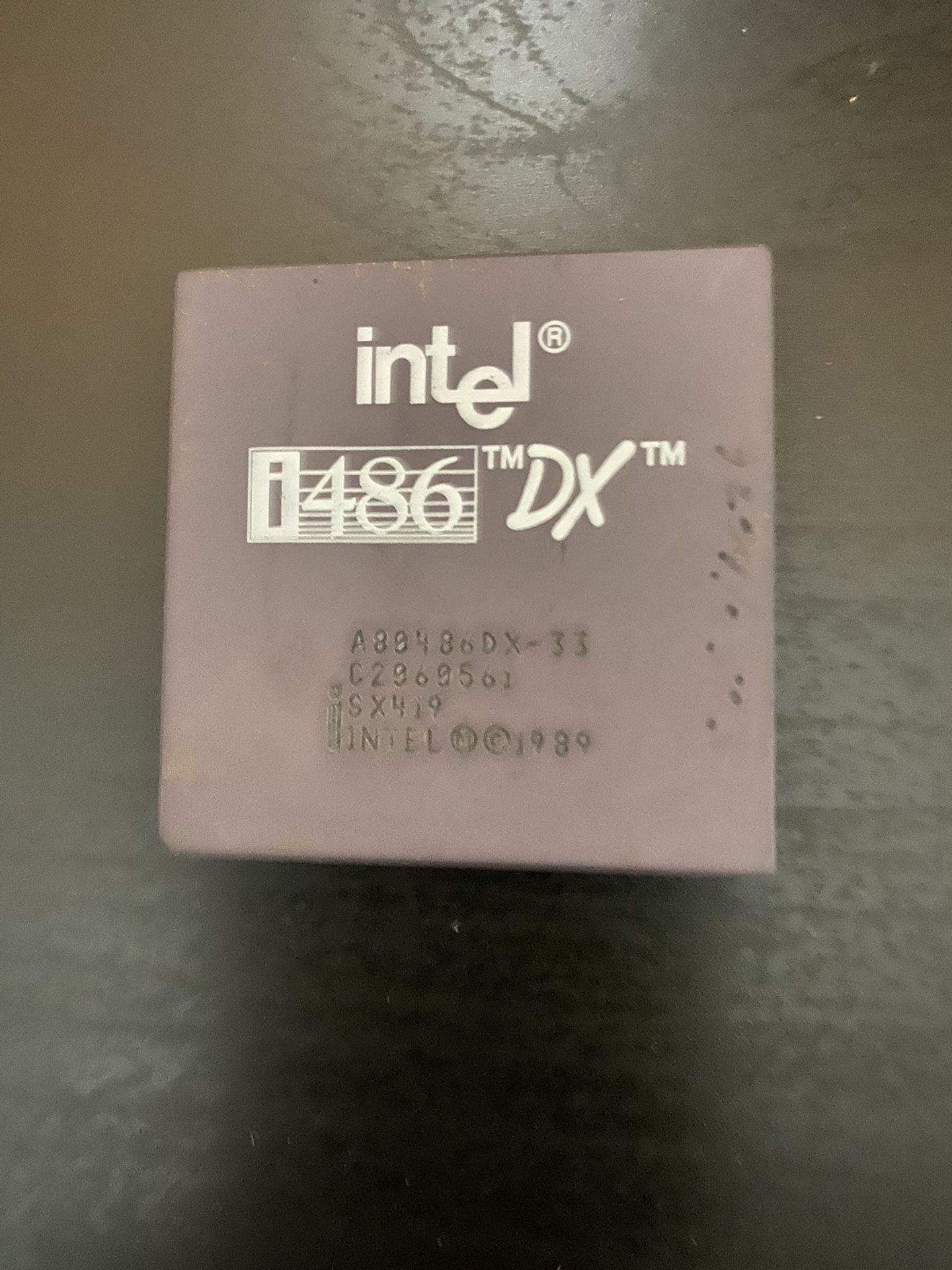 Intel 486 and Pentium CPU historic set