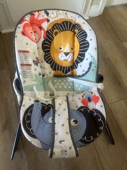 Baby vibrating chair (silla con vibración para bebé )