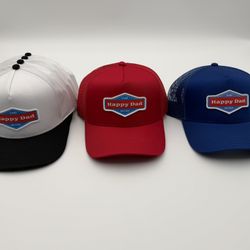 Happy Dad Baseball Hat Lot BRAND NEW 7 Hats