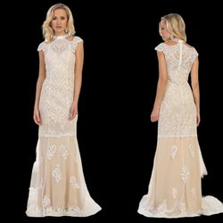 New With Tags Size 12 Wedding Dress $99