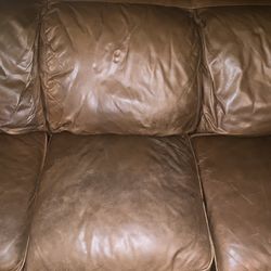 Italian Leather Couch